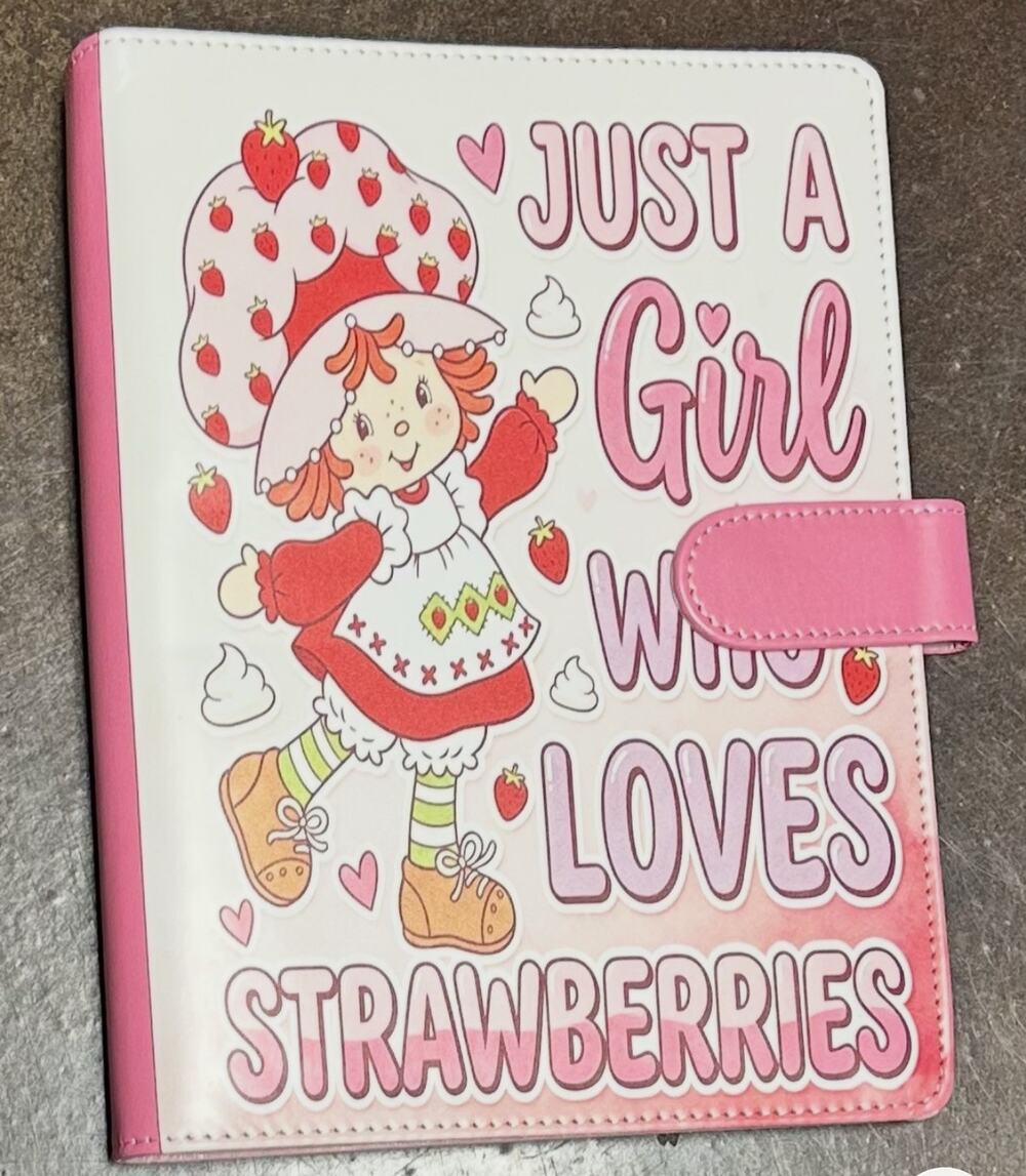 Strawberry Shortcake A5 Binder w/ paper